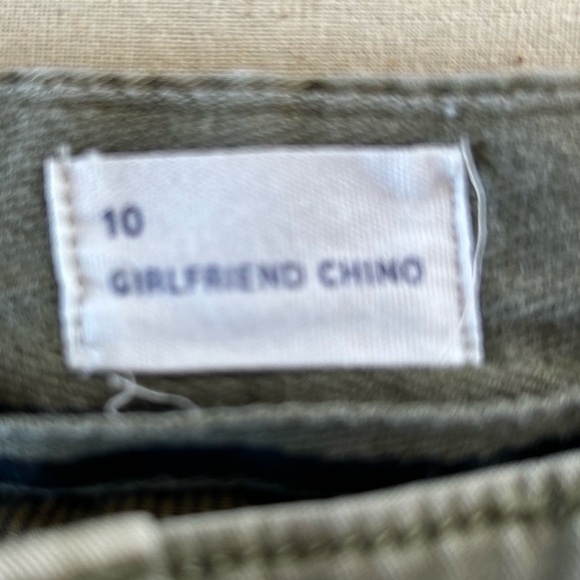 GAP Olive Girlfriend Chinos - Picture 5 of 8